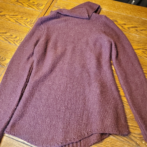 Anthrpologie Moth Hadley pointelle cowl neck sweater sz small - Picture 4 of 5